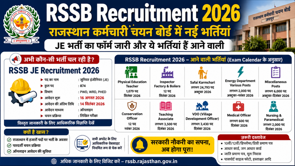 Rajasthan Government Jobs 2026